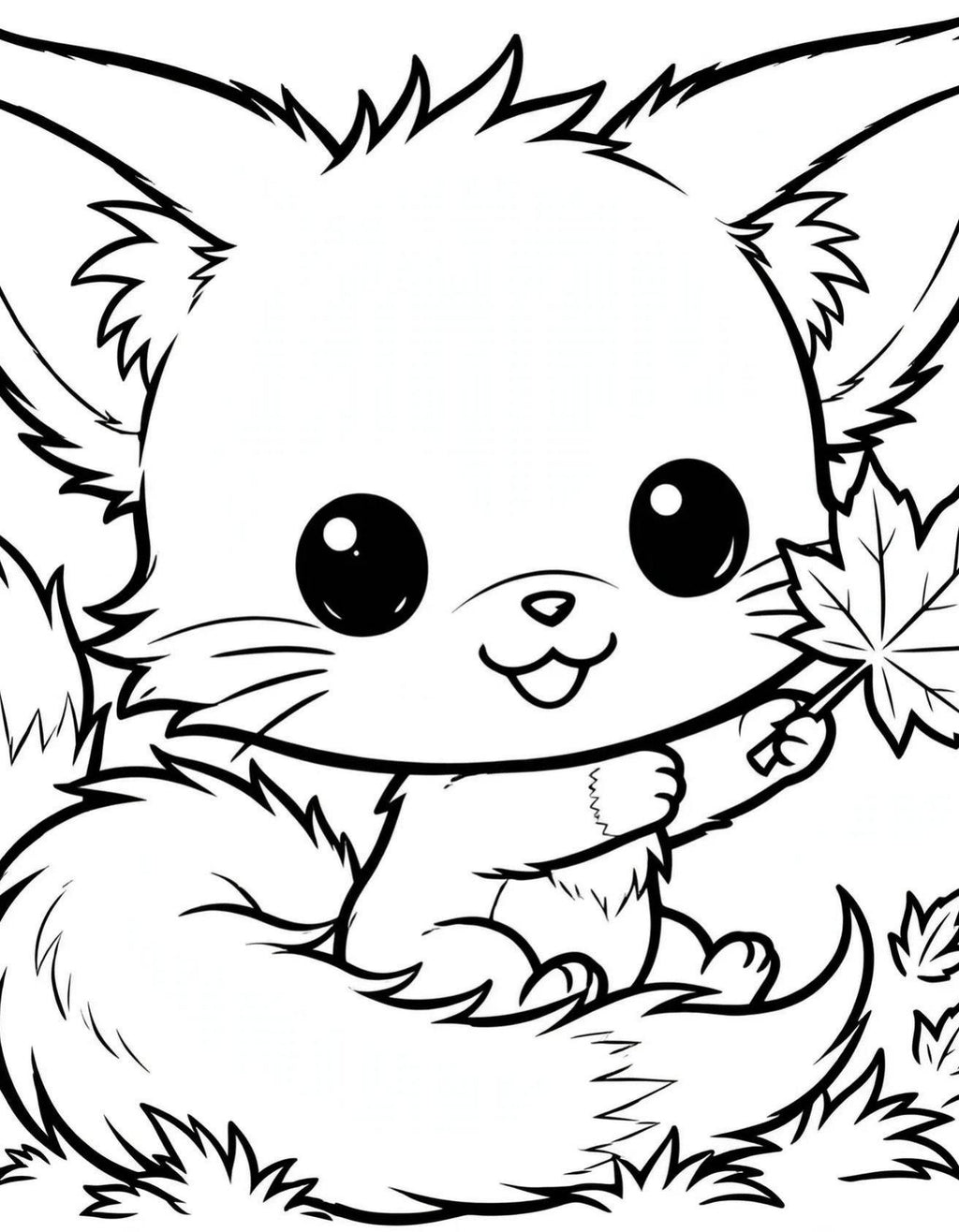Chibi Anime Coloring Book – Coloring Nook Books