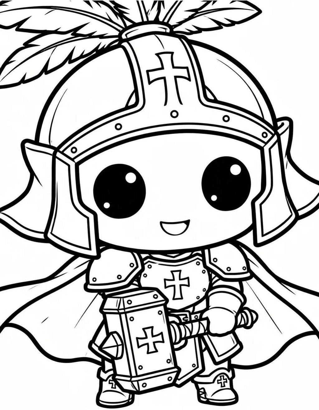 Chibi Anime Coloring Book – Coloring Nook Books