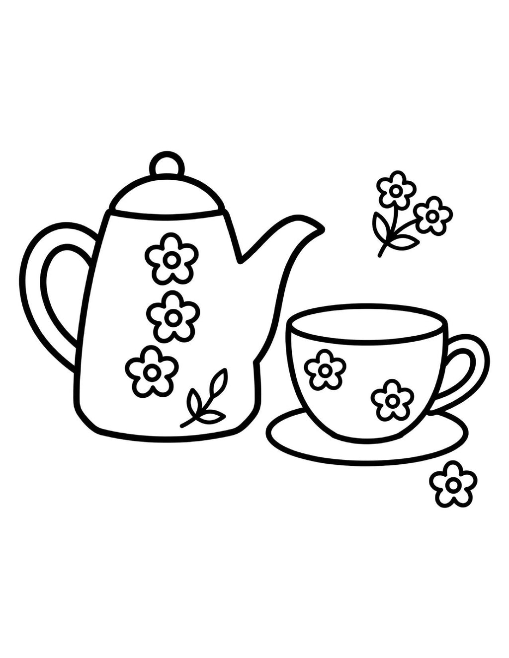 My Cozy Era: Spring Coloring Book
