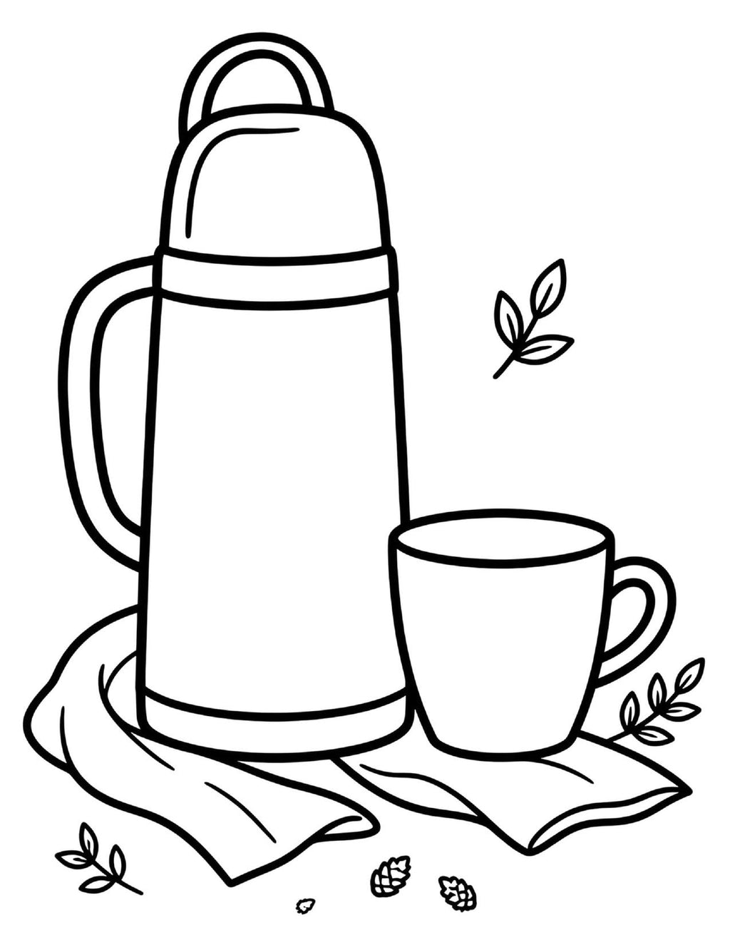 My Cozy Era: Winter Coloring Book