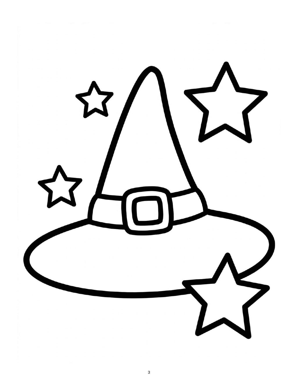 Halloween Bold & Easy Coloring Book – Coloring Nook Books