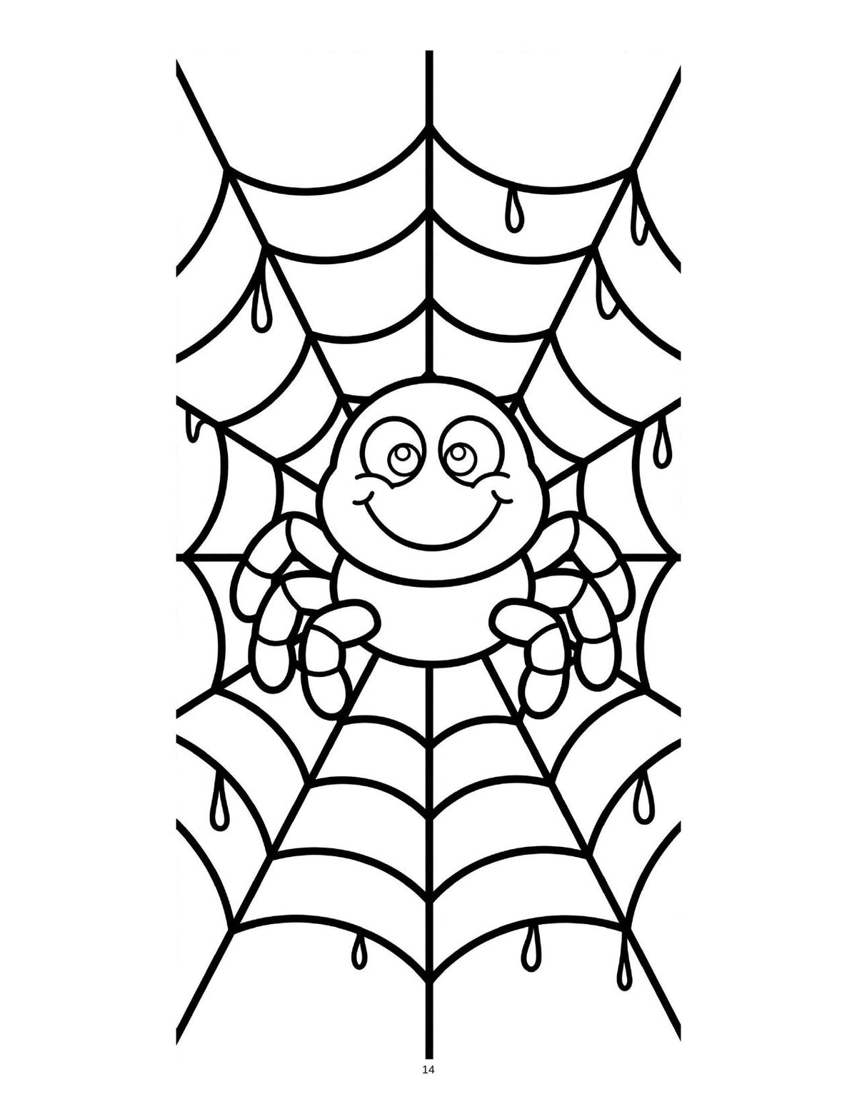 Halloween Fun: Kids Coloring Book
