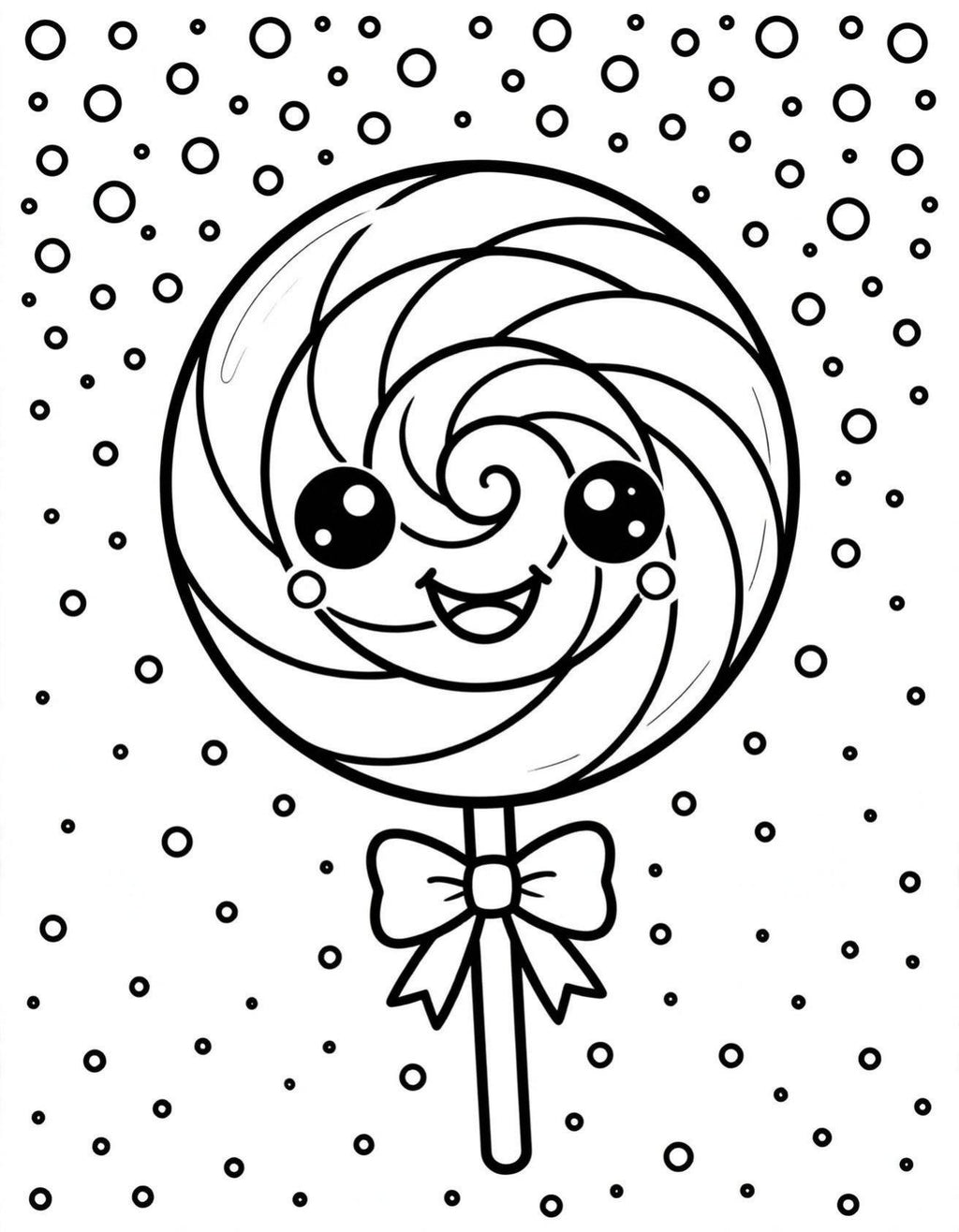 Kawaii Cafe Coloring Book