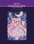 Retro Magical Girl Anime Coloring Book