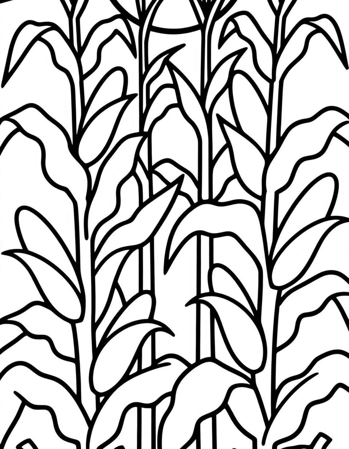 Thanksgiving Bold & Easy Coloring Book