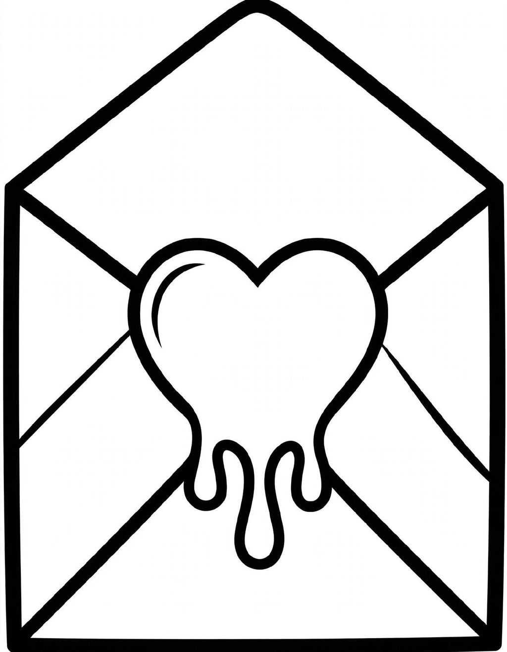 Valentine's Bold & Easy Coloring Book
